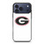 Georgia Bulldogs football 01 iPhone 17 Pro Max Case