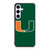 Miami Hurricanes 01 Samsung Galaxy S24 Case