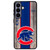 Chicago Cub Cubbie Blue and Red Wood Samsung Galaxy S26+ Case
