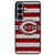 Cincinnati Reds Wooden Pattern Samsung Galaxy S26+ Case
