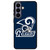 Los Angeles Rams Rule the Horns Samsung Galaxy S26+ Case