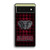 Alabama Crimson Tide Houndstooth 02 Motorola Google Pixel 6a Case