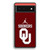 Oklahoma Sooners 01 Motorola Google Pixel 6 Case