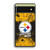 Steeler Pride Grunge Motorola Google Pixel 6a Case