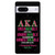 Alpha Kappa Alpha AKA Unbreakable Google Pixel 7 Case