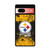 Steeler Pride Grunge Motorola Google Pixel 7a Case