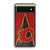 Calgary Flames Wooden Pattern Google Pixel 6a Case