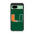 Miami Hurricanes 01 Motorola Google Pixel 8a Case