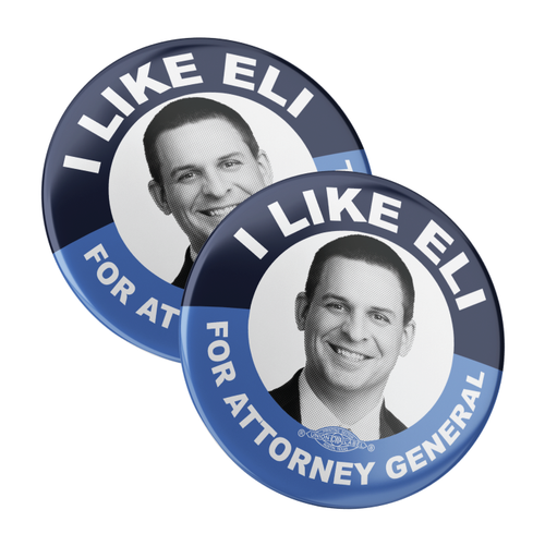 I Like Eli (2.25" Pin-Back Button -- Pack Of Two!)