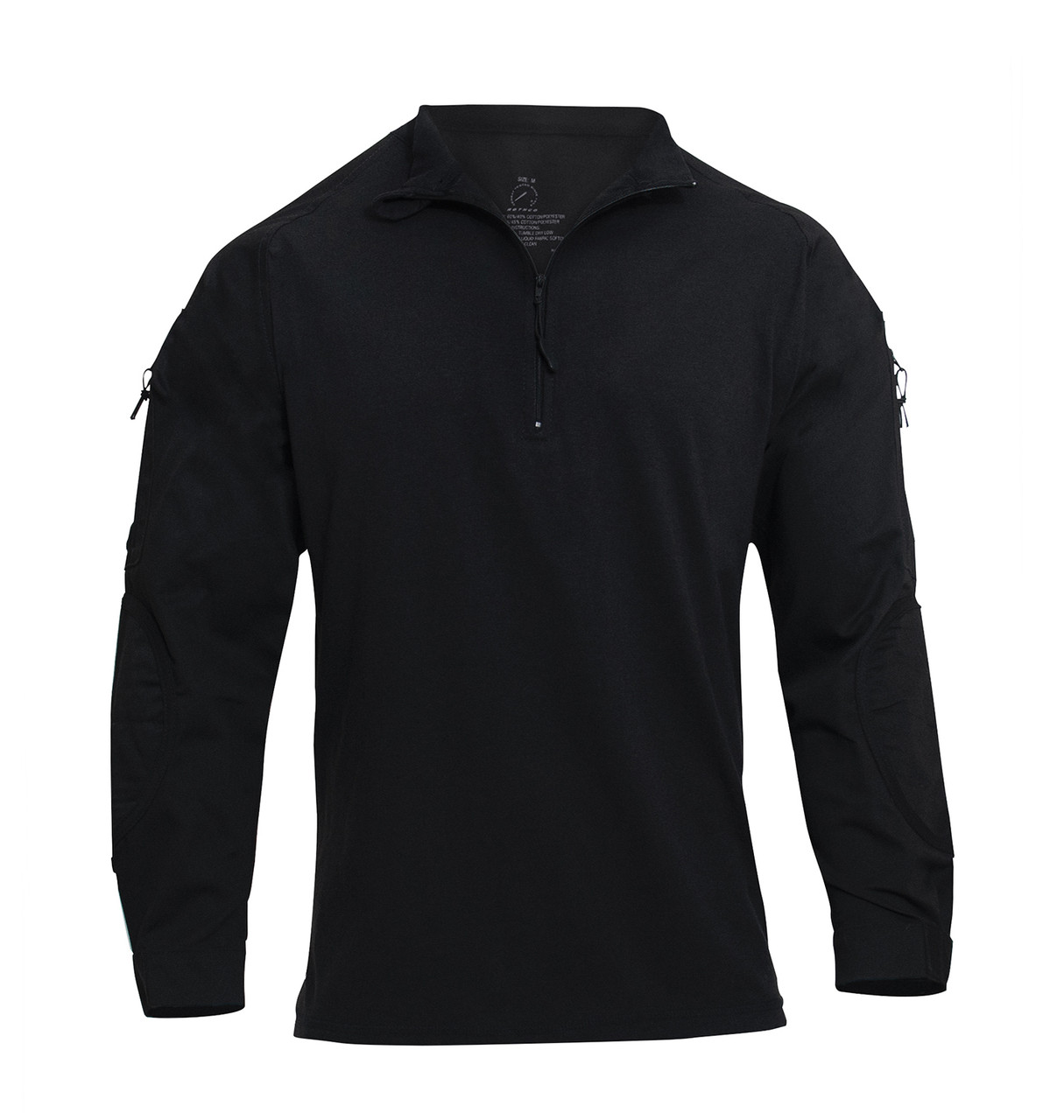 Rothco Short Sleeve Tactical Shirt – Military Style Casual Shirt For Men, Black, X-Large