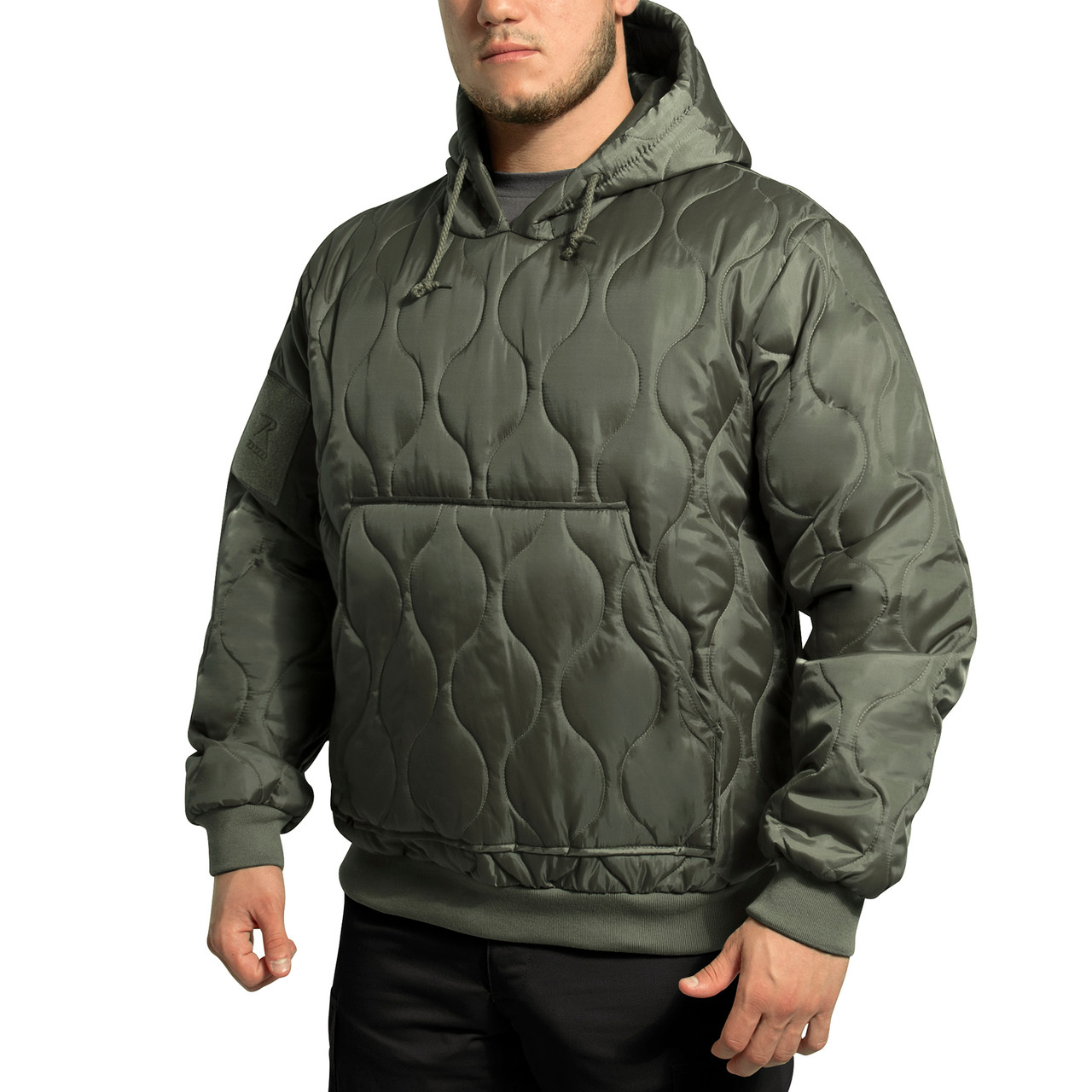 Rothco Quilted Woobie Hooded Sweatshirt Thunderhead Outfitters