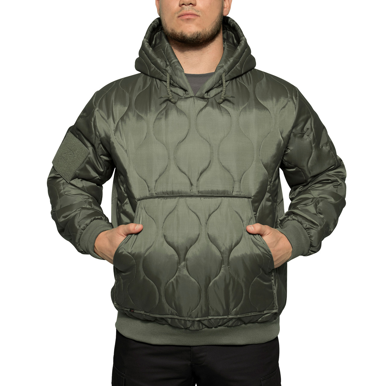 Rothco Quilted Woobie Hooded Sweatshirt