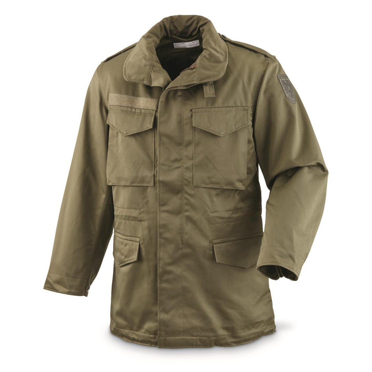 Surplus Paratrooper M65 Winter Jacket Olive - Free Delivery | Military Kit