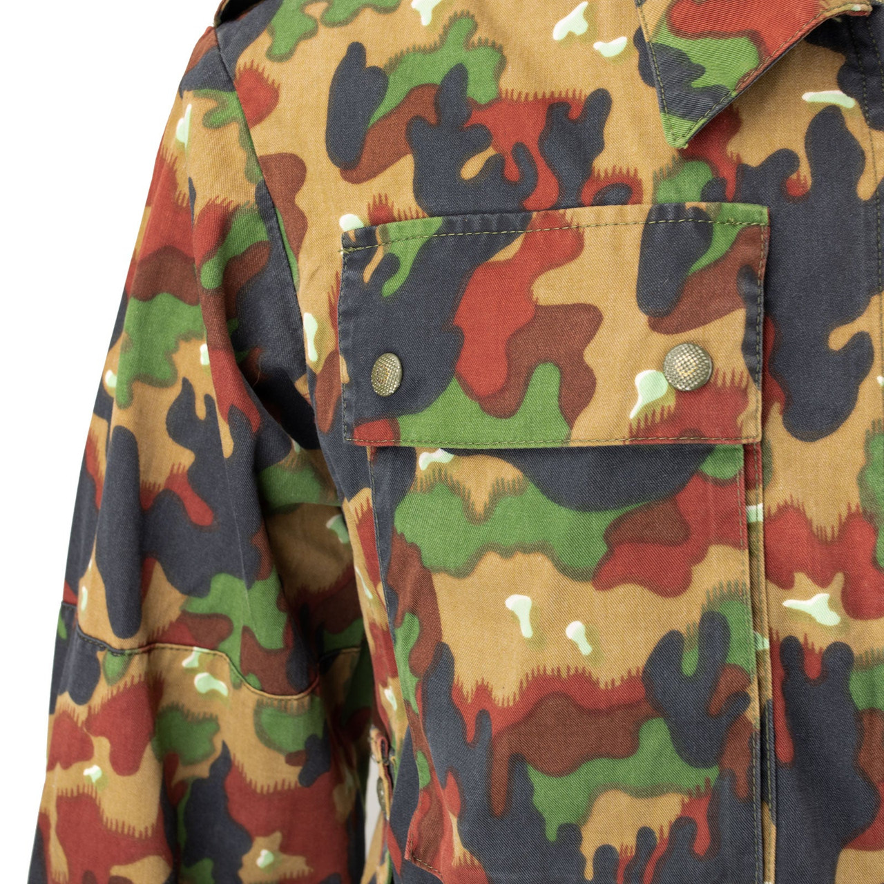 Swiss TAZ 83 Alpenflage Field Jacket, Swiss Military Surplus