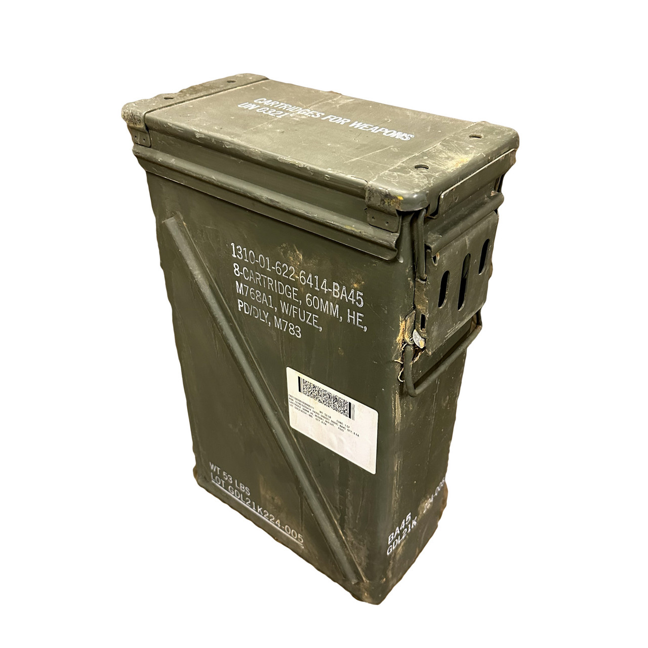 60mm Ammo Can (PA-124), USGI: US Military Surplus