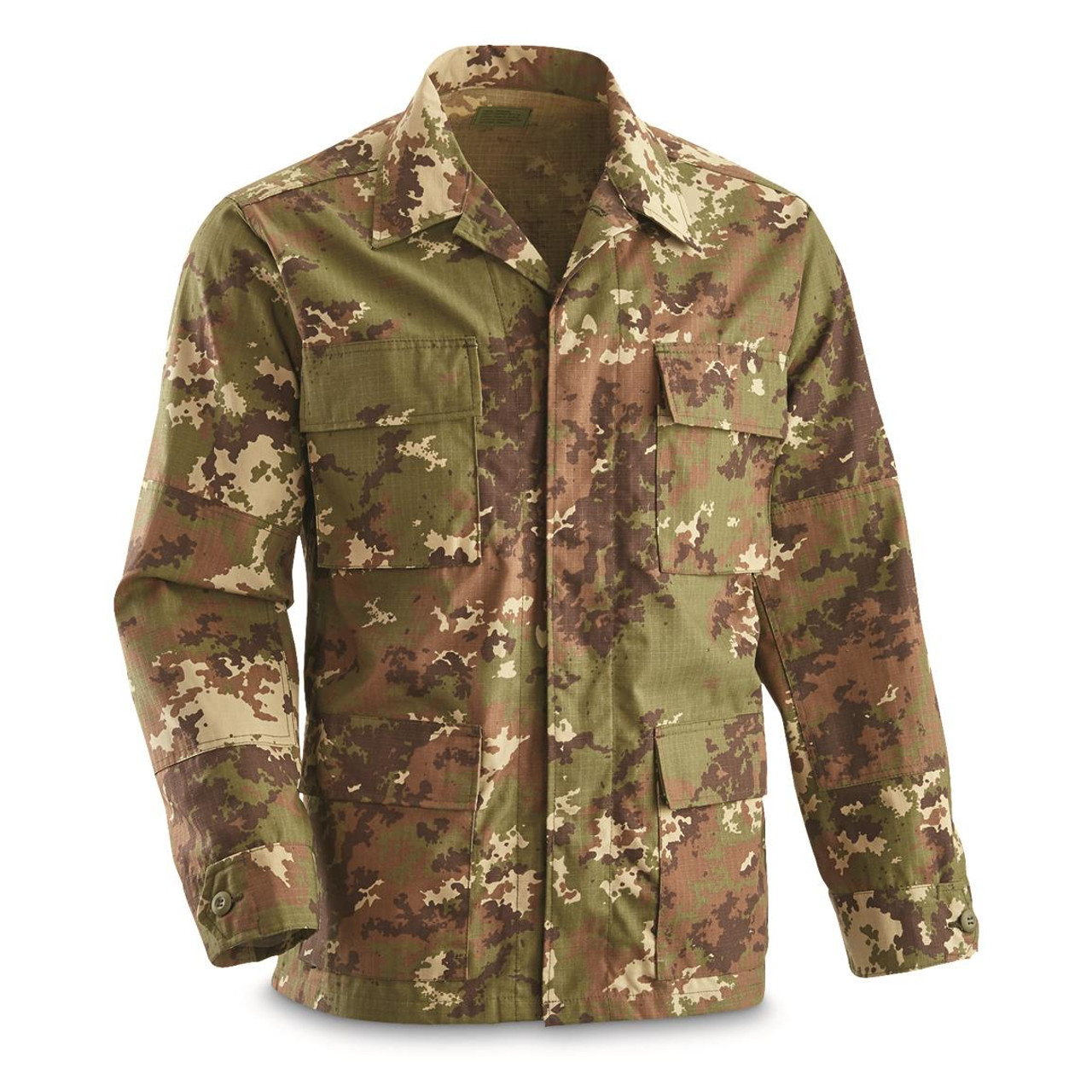 Tessar Vegetato Camo Ripstop BDU Jacket - Thunderhead Outfitters