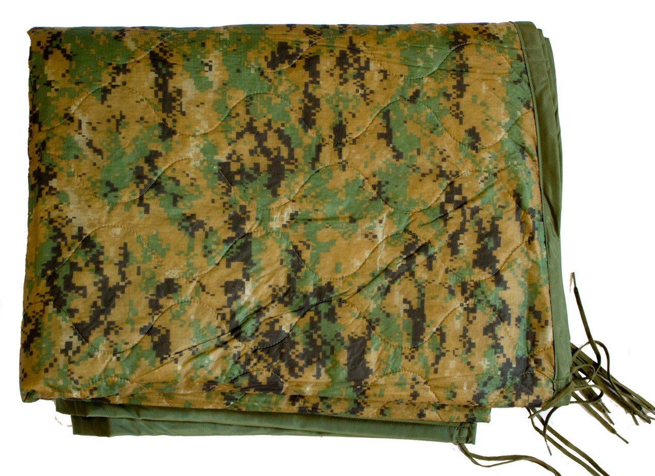 Wet Weather Poncho Liner (MarPat / Woodland Digital), USGI: US