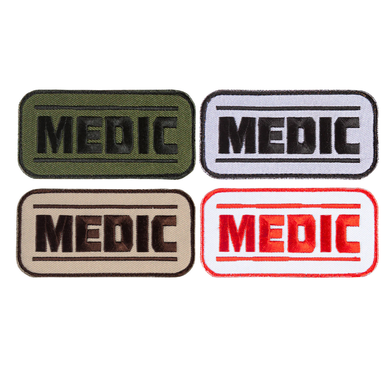 Helikon-Tex® Beardman MEDIC Patch - PVC - Red