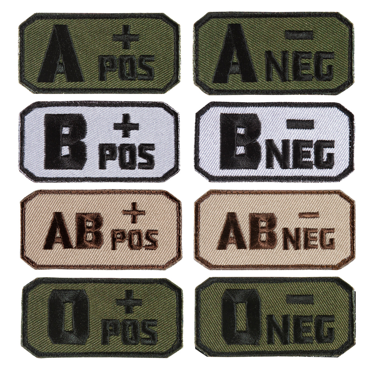 Blood Type Patch from Fox Outdoor Products