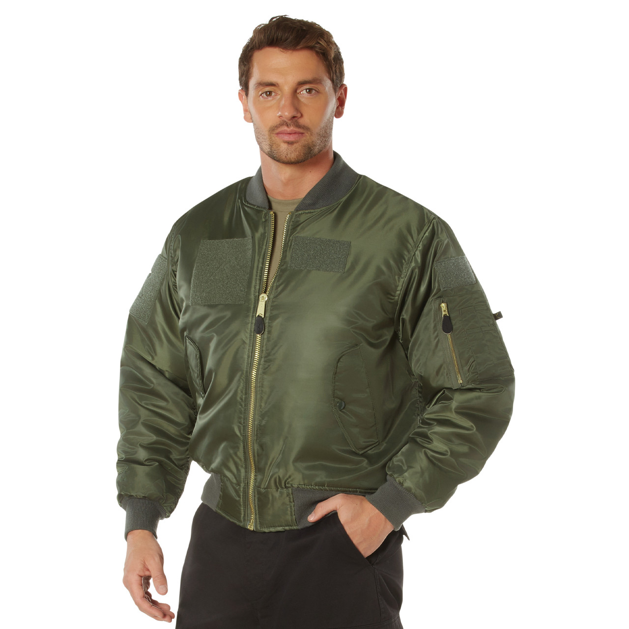Rothco MA-1 Flight Jacket with Patches - Thunderhead Outfitters