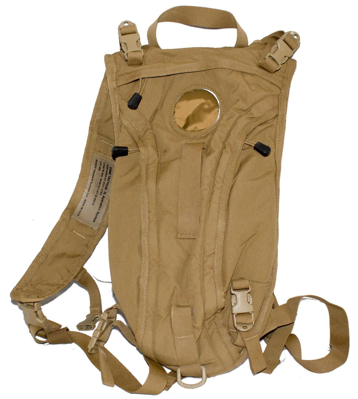 hydration pack with storage