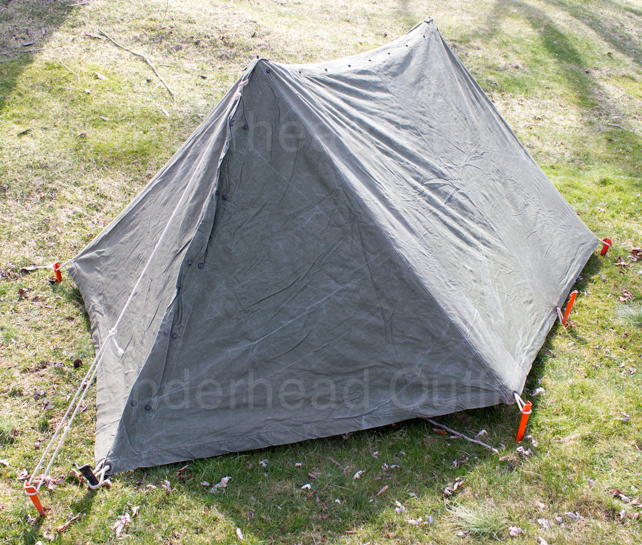 US Army Pup Tent Shelter Halves, USGI US Military Surplus Thunderhead Outfitters