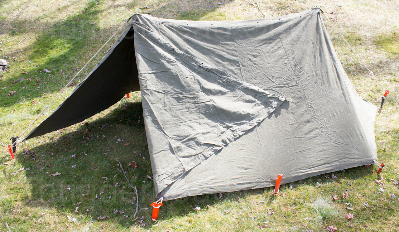 US Army Pup Tent Shelter Halves, USGI: US Military Surplus
