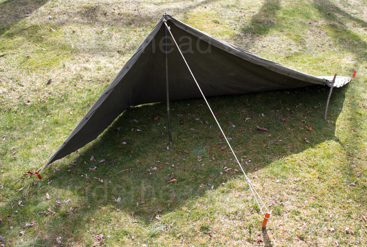 US Army Pup Tent Shelter Halves, USGI: US Military Surplus