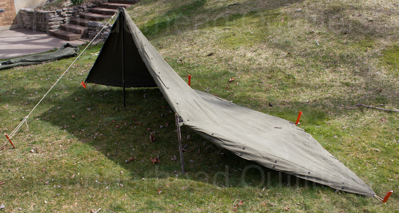 US Army Pup Tent Shelter Halves, USGI: US Military Surplus