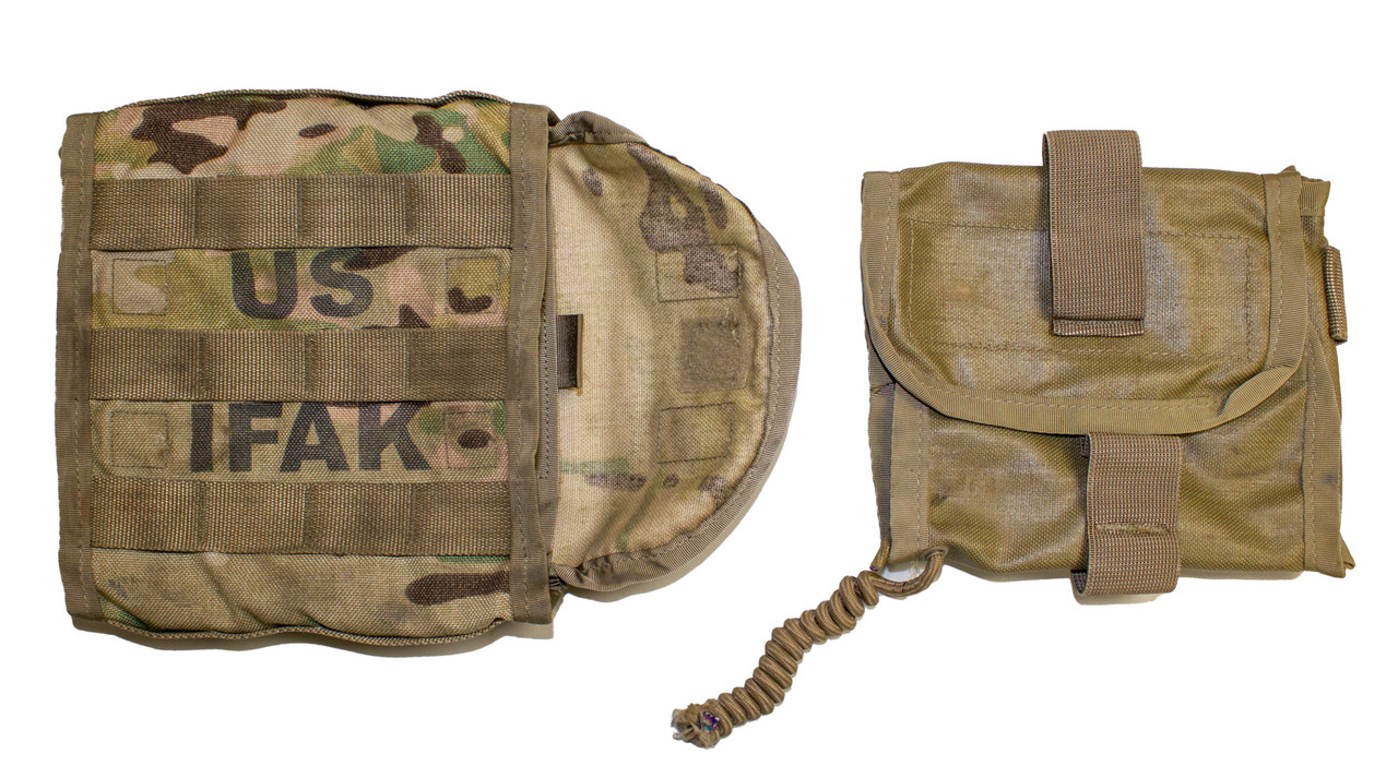 SEKRI Individual First Aid Kit Pouch w/ Insert, Multicam, USGI: US