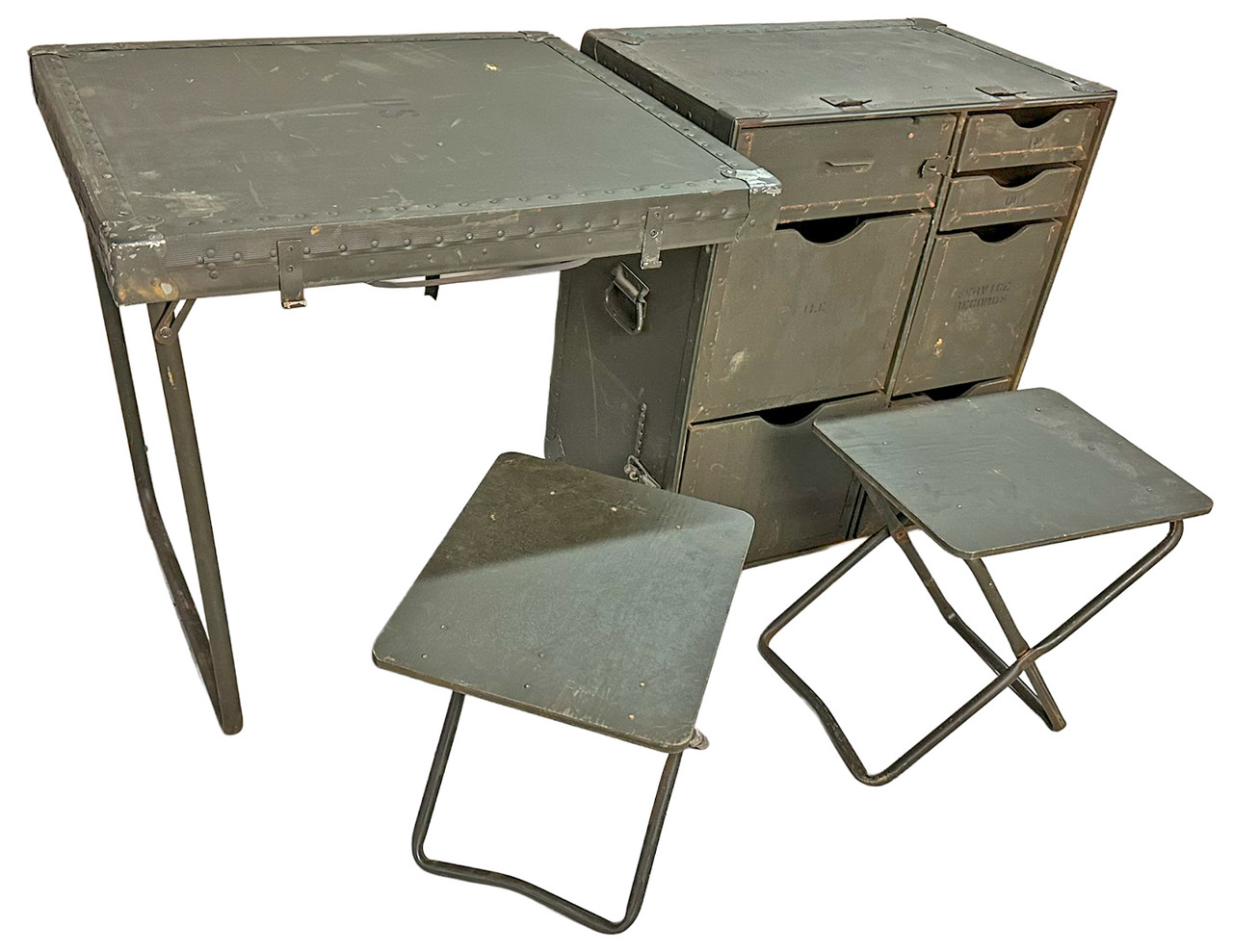 US M1952 Field Desk, Used #6, USGI: US Military Surplus
