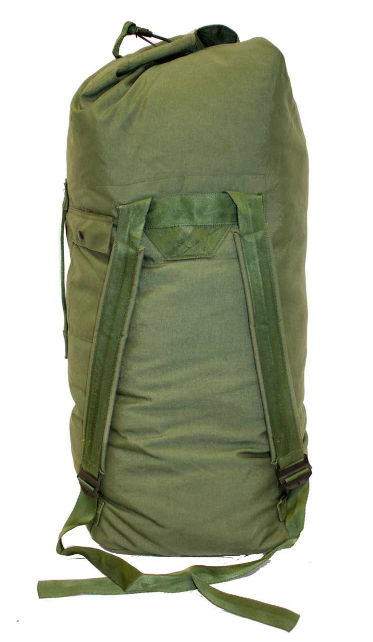 Od Green Army Duffle Bag Nsn Shoulder Straps Bag Duffel 8699