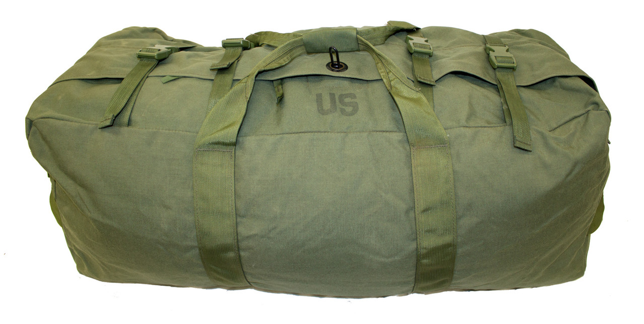 Zippered Duffel Bag, Improved, USGI: US Military Surplus
