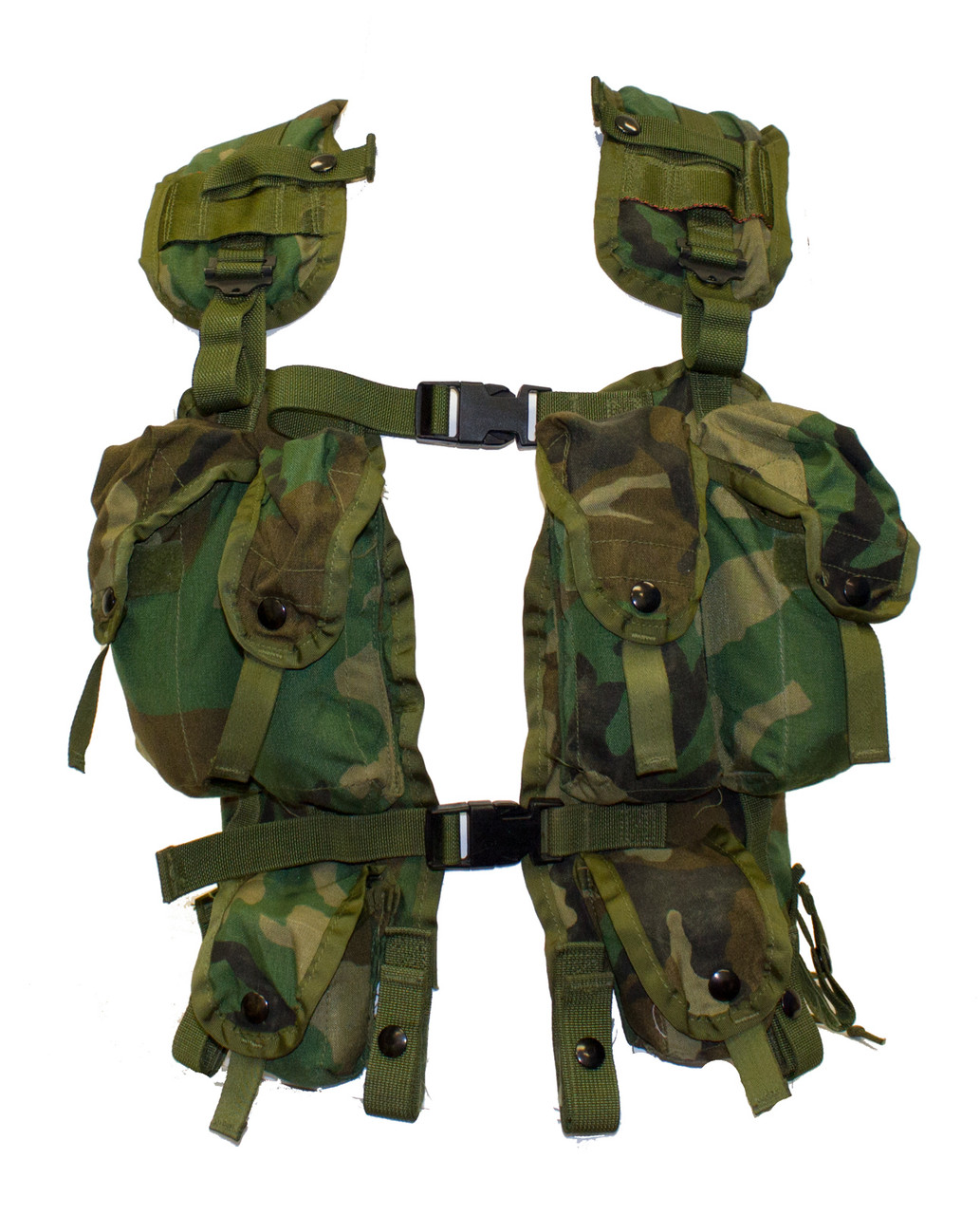 Tactical Load Bearing Vest (Woodland) - Thunderhead Outfitters