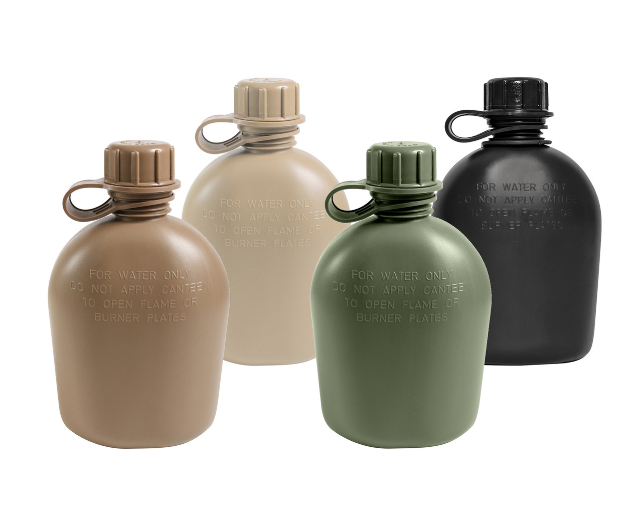 US 1qt Plastic Canteen, USGI: US Military Surplus