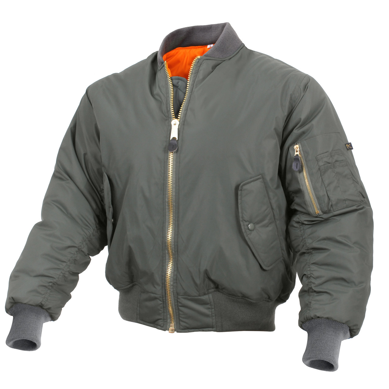 Rothco Enhanced Nylon MA-1 Flight Jacket