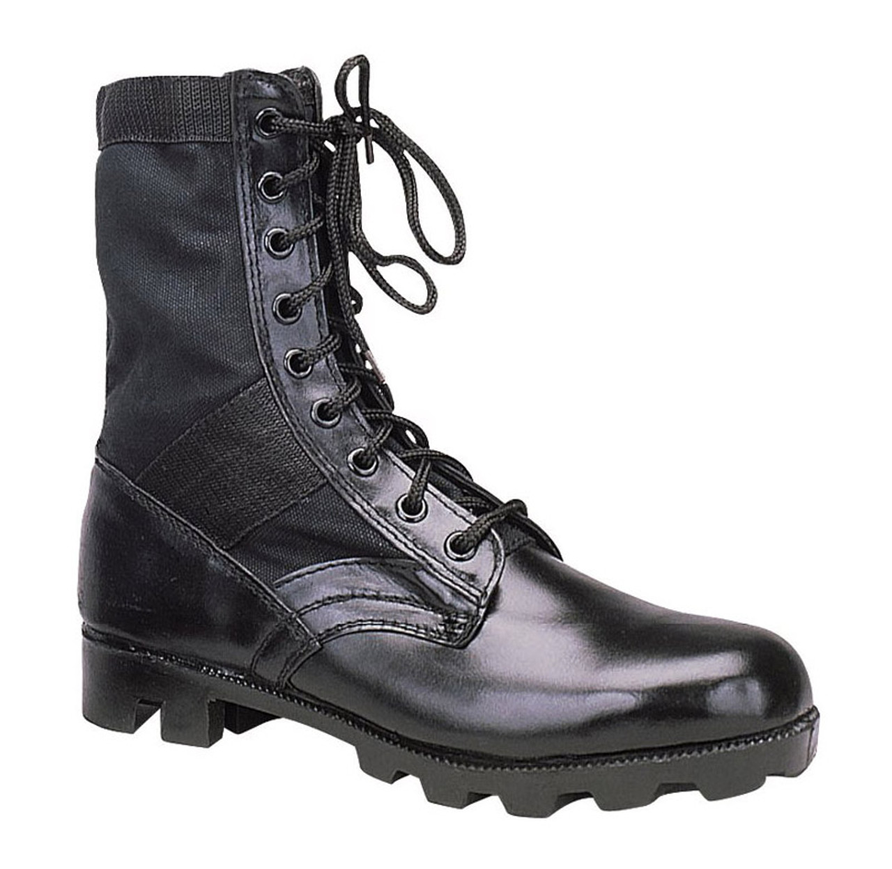 military style steel toe boots