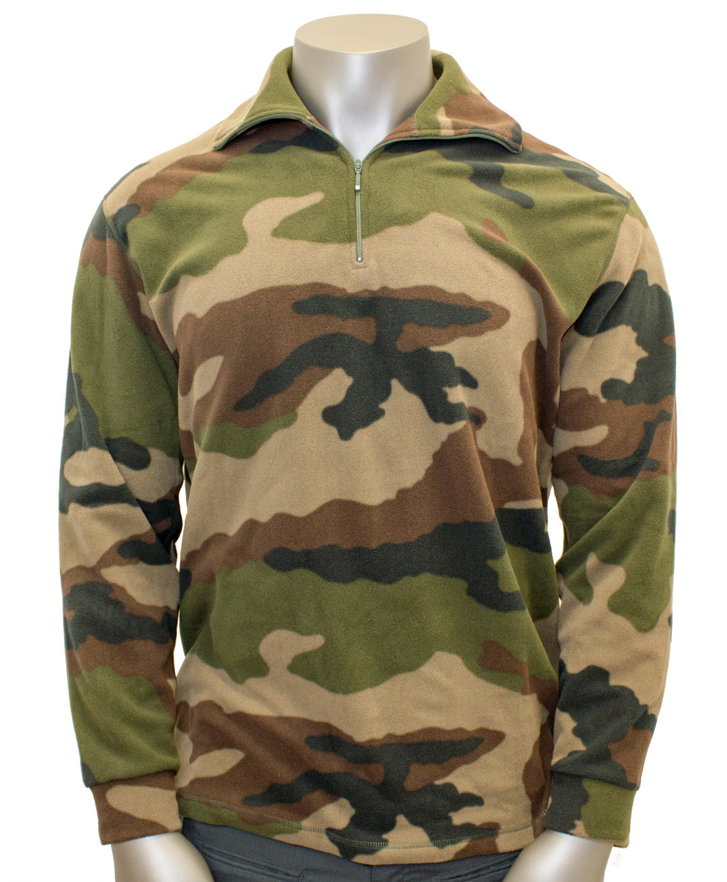 French Military Cce Fleece Pullover Thunderhead Outfitters