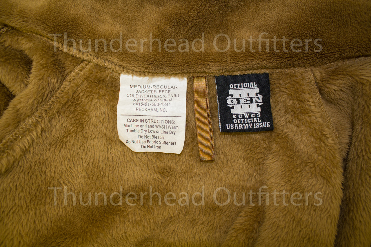 ECWCS Gen III Fleece Jacket, Coyote - Thunderhead Outfitters