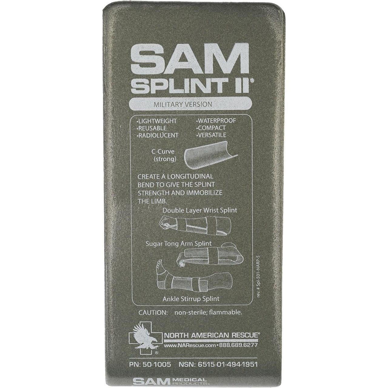 Sam Splint Boot SAM Splint II from North American Rescue