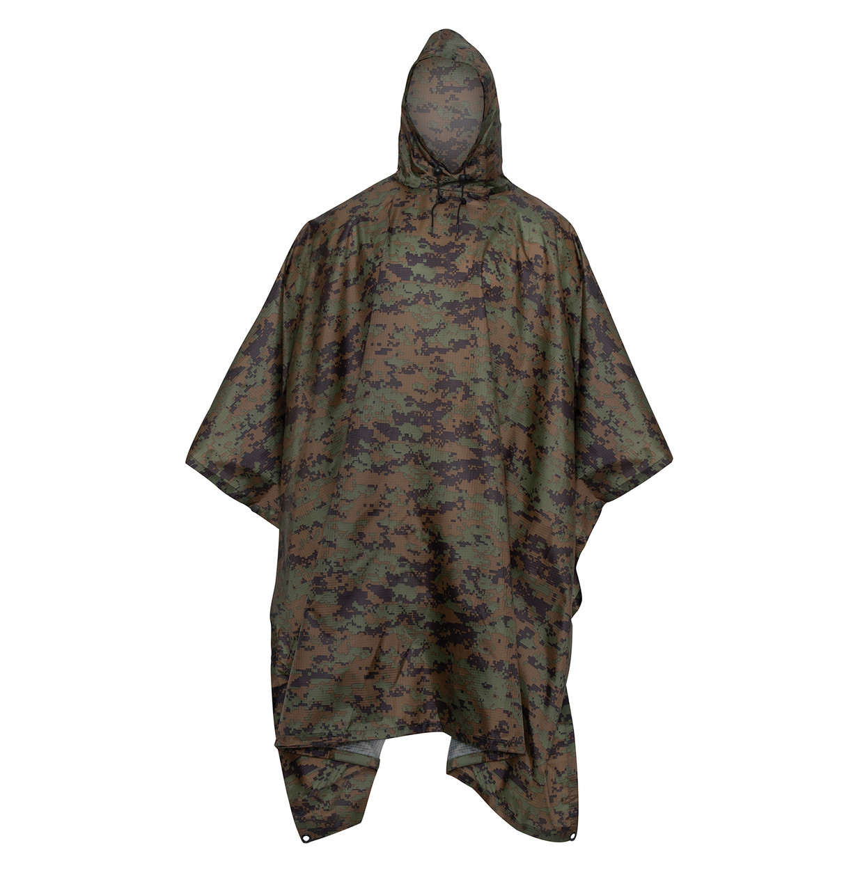 Rothco - Gi Type Military Rip-Stop Woodland Digital Camo Poncho