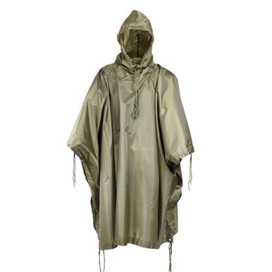 Red Rock Ripstop Nylon Poncho