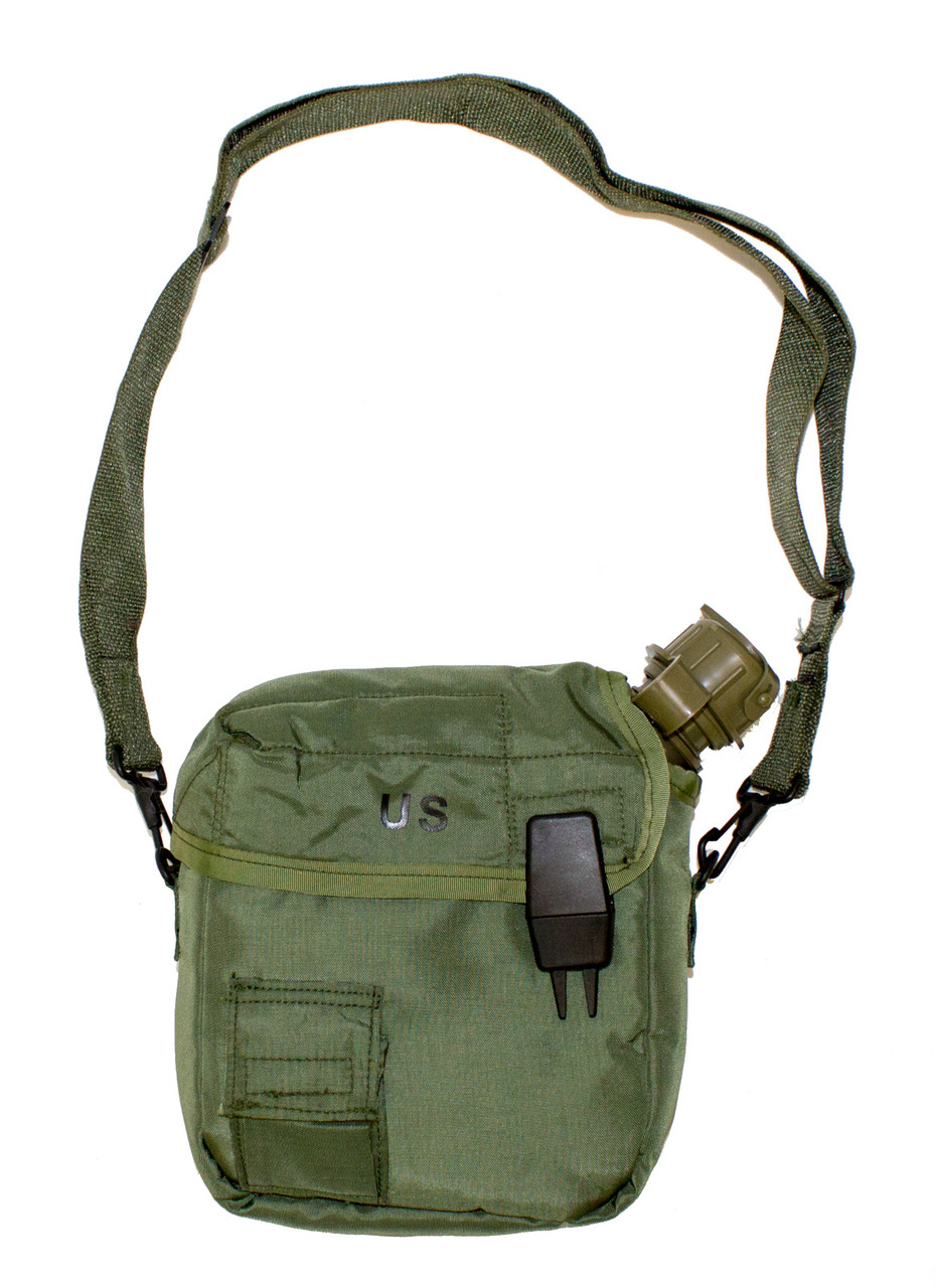 ALICE 2qt Canteen and Pouch Combo, USGI: US Military Surplus