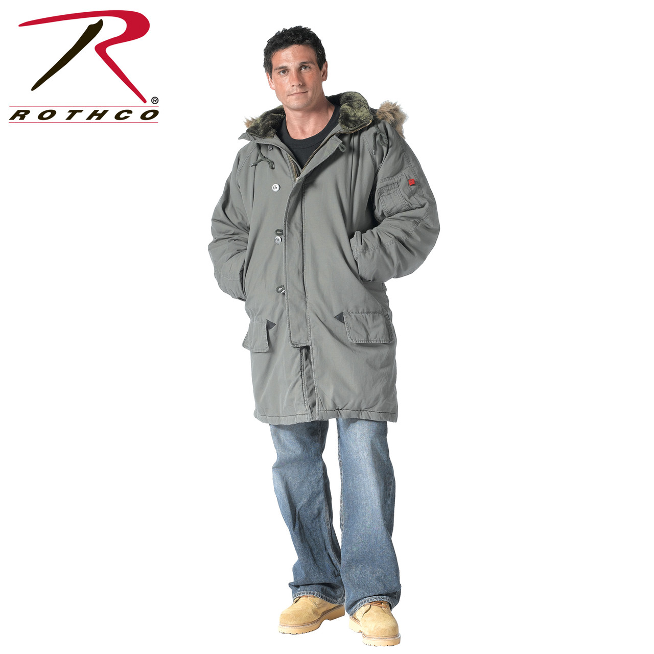 Rothco Vintage N-3B Parka - Thunderhead Outfitters