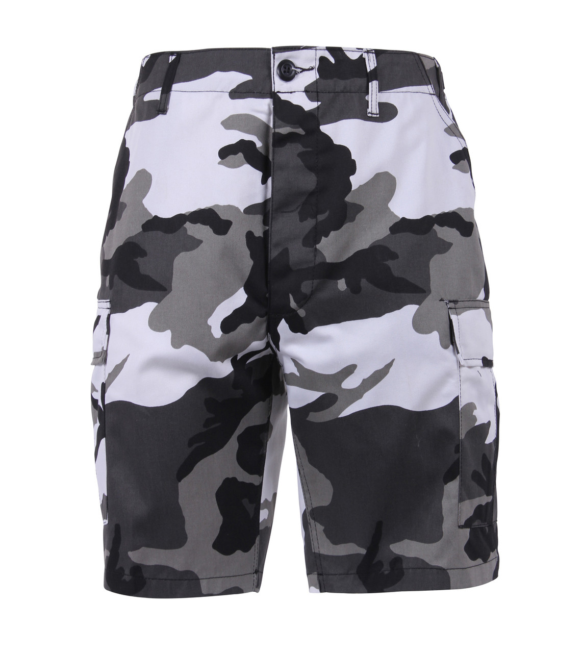 White sales camouflage shorts