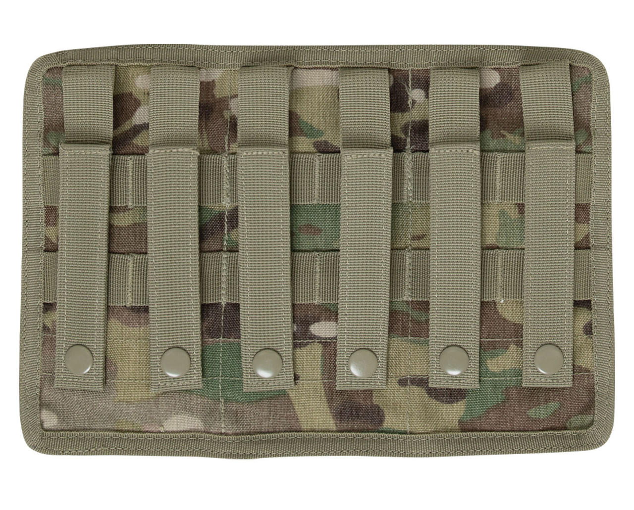 Rothco Universal Double Mag Rifle Pouch - MOLLE Compatible, Holds 4 AR Or 2 AK Mags, Hook & Loop Closure - View #7
