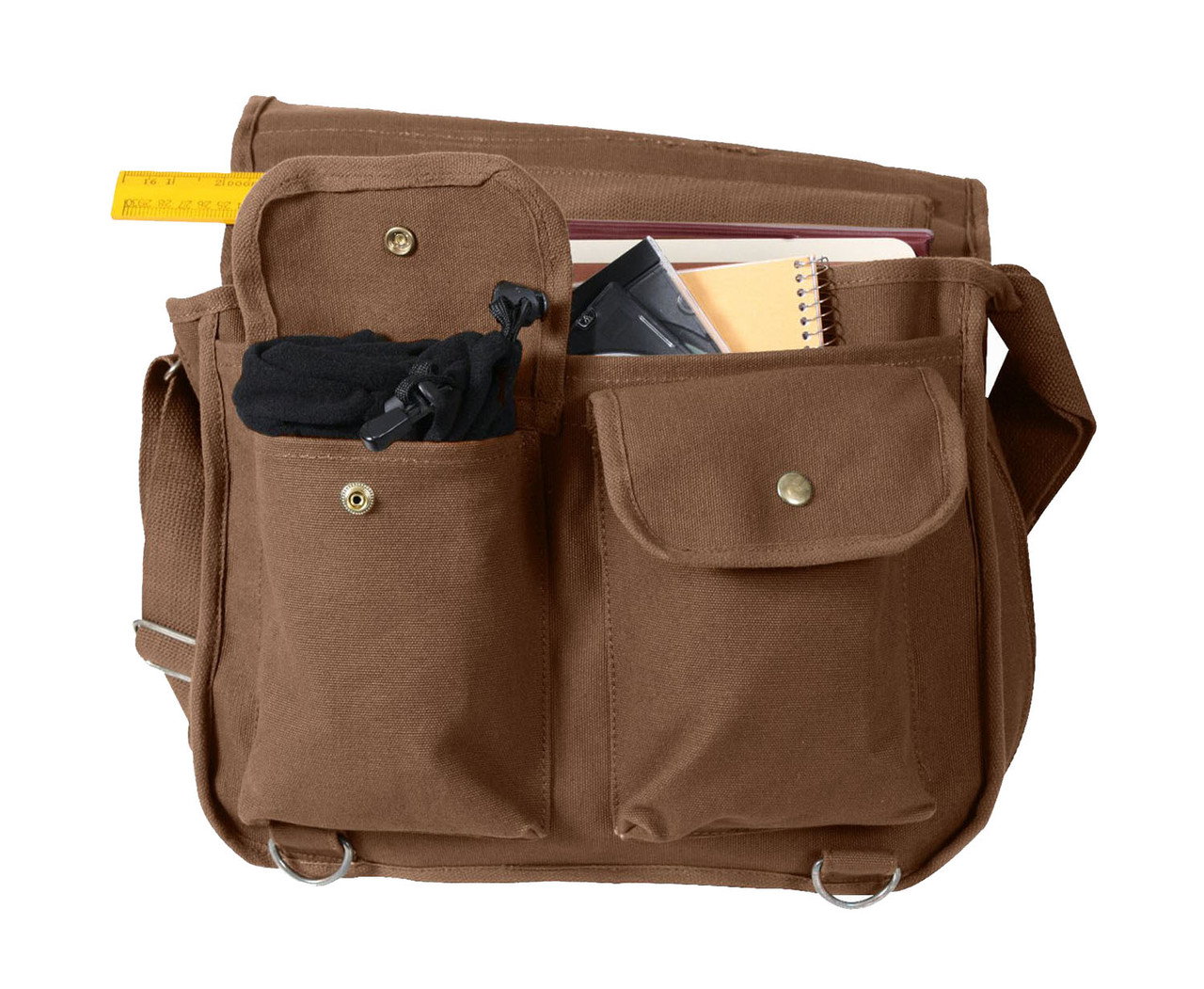 Rothco G.I. Canvas Barracks Bag – Militärrucksack, 50,8x33x19,5 Cm | Vielseitige Tragetasche