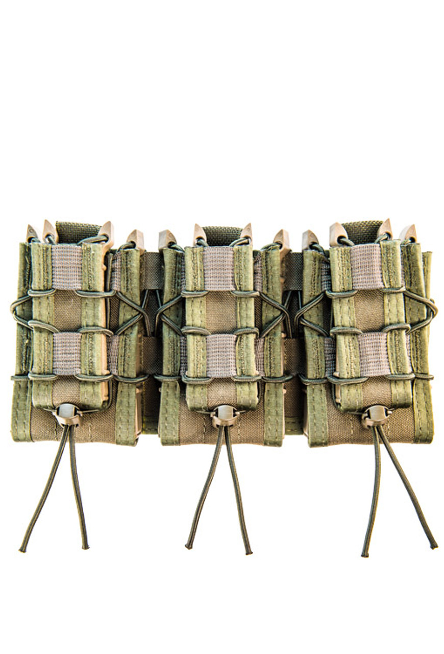  High Speed Gear MOLLE Triple TACO Shingle, Holds 3 Rifle  Magazines, Black : Sports & Outdoors