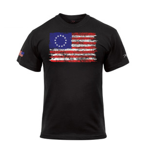 Rothco Colonial Betsy Ross Flag T-Shirt Rothco Colonial Betsy Ross Flag T-Shirt