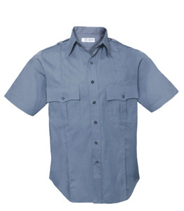 Rothco Short Sleeve Uniform Shirt: Blue
